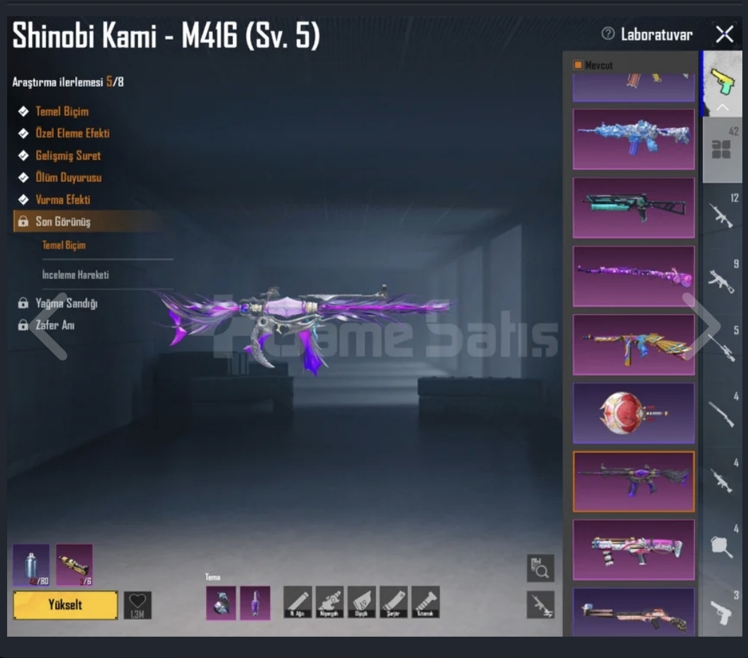 FULL+FULL pubg Mobile hesabı