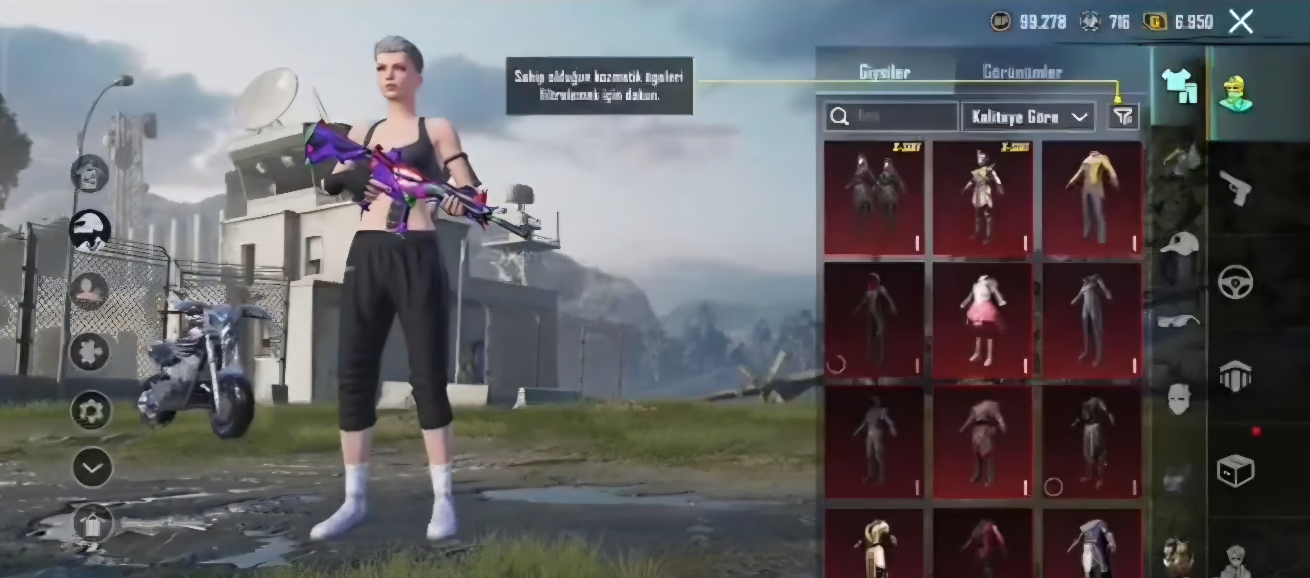 Pubg destansı gösterişli hesap