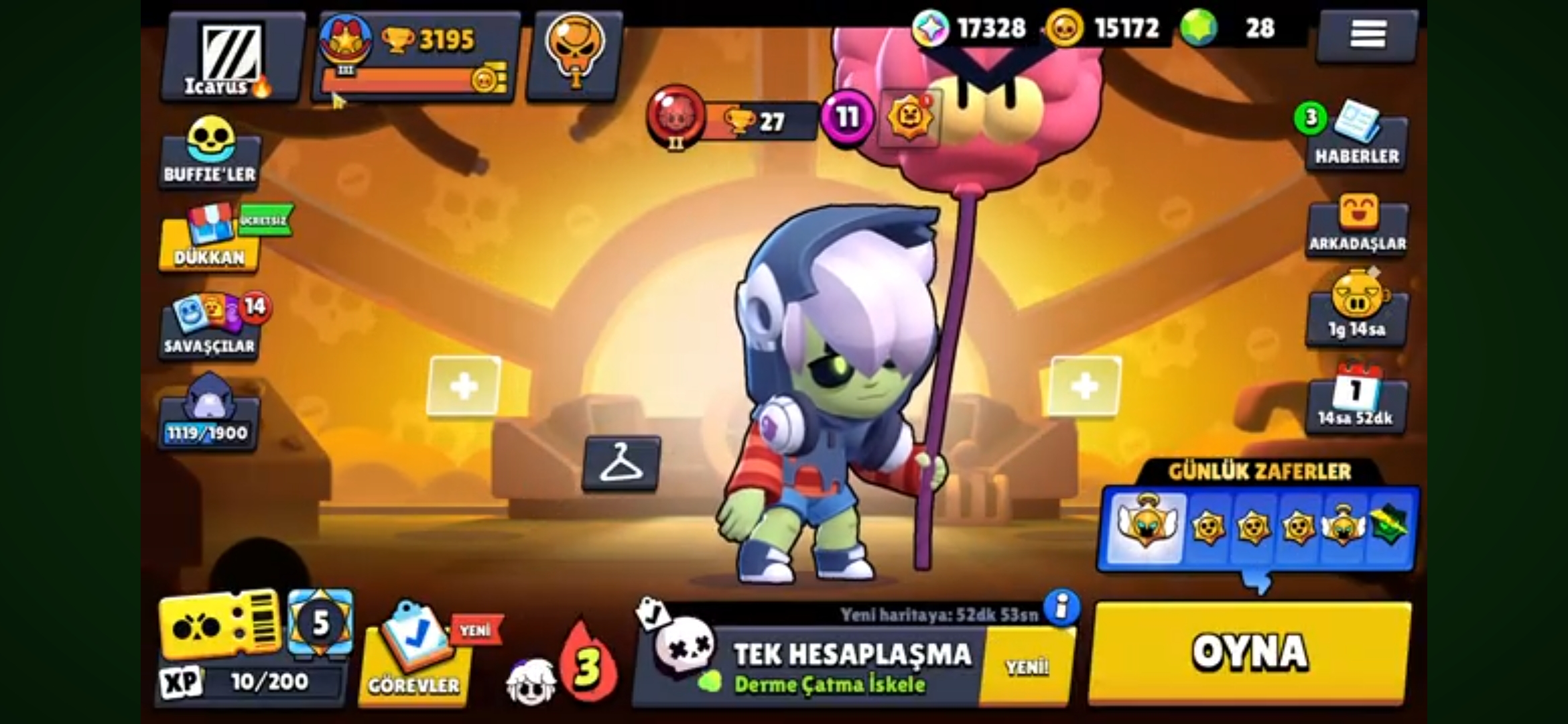 Brawl stars satılık hesap