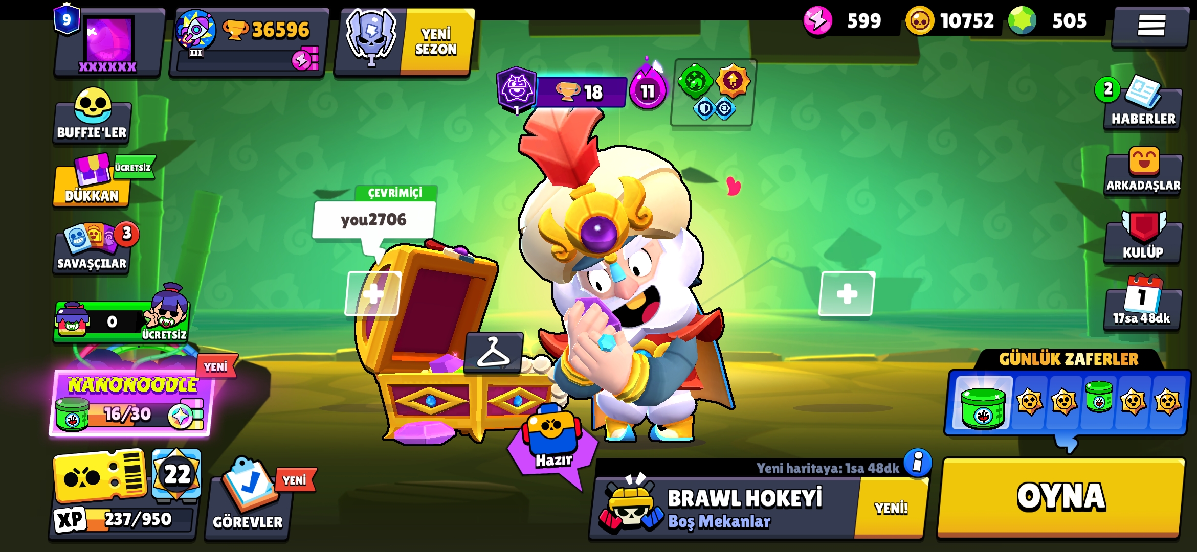 Braes stars hesap satımı